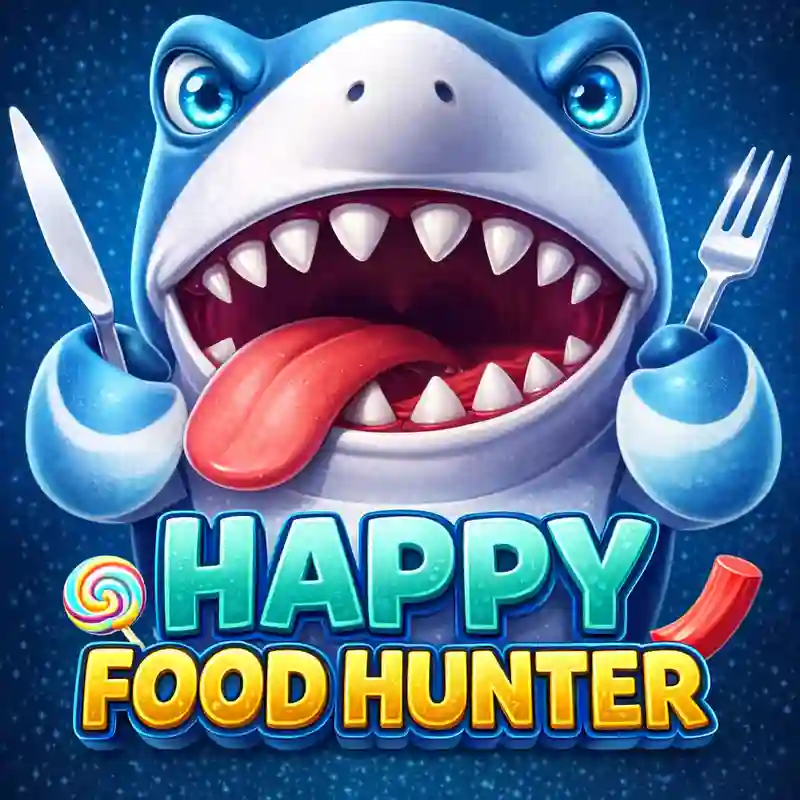 Happy Food Hunter slot game banner